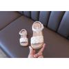 Girls' Fashion Woven Sandals Soft-Sole Open-Toe Princess Shoes for Toddlers Elegant Youth Shoes Cute Girls Sandals