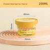 Disposable Yogurt Cup with Lid & Spoon - Thickened Food-Grade Paper for Fermentation