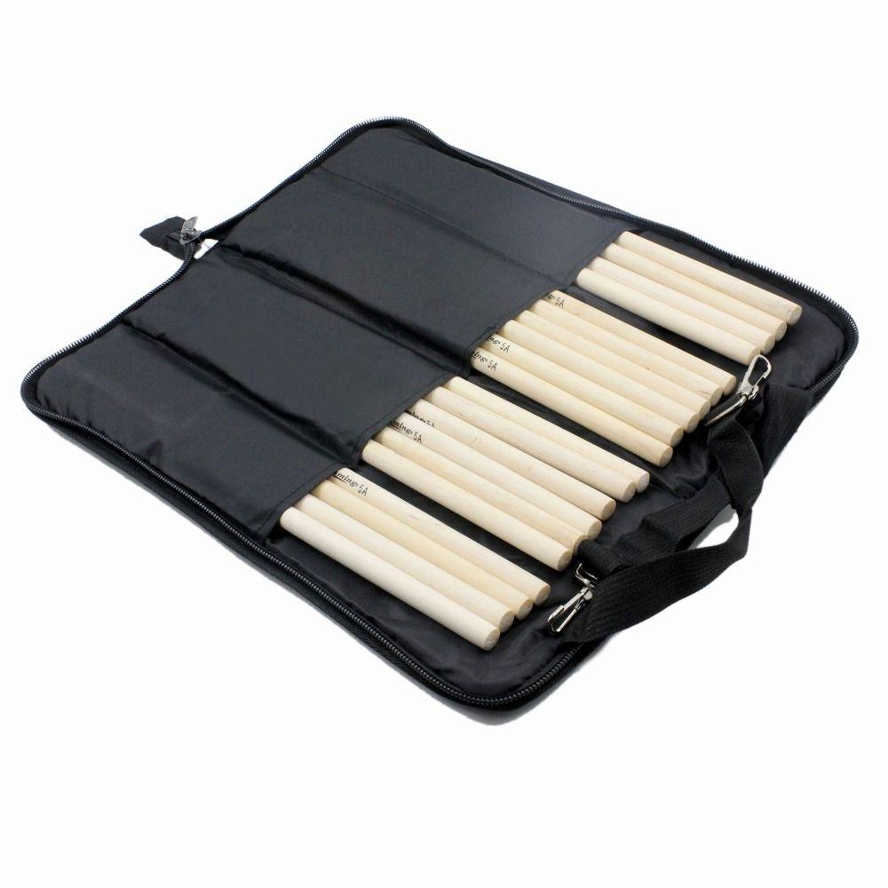 Big Capacity Drumstick Storage Bag Oxford Cloth Percussion Sticks Bag Drum Stick Handbag  Jazz Drum