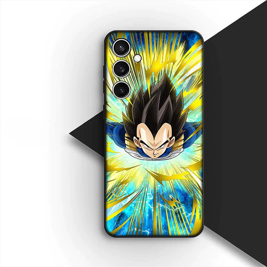 Cover for Samsung Galaxy S20 S22 S21 FE Ultra Plus A07 A17 A15 A16 A25 A57 A37 Phone Case Dragons Gokus Balls Vegeta Super