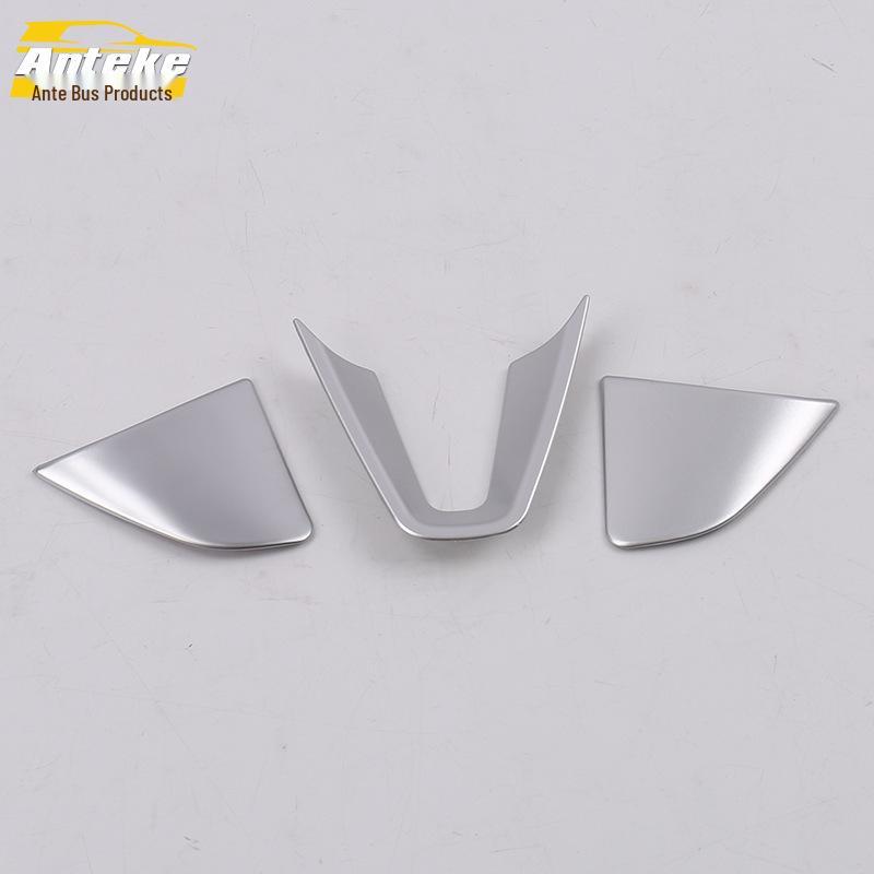 Compatible Steering Wheel & Dashboard Decorative Patch for 14 Fit Models - Car Accessories