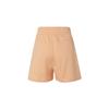 Calvin Klein Solid Color Cool Feel Elastic Waist Pleated Print Loose Casual Shorts Women shorts Light-Orange J223328-TNB