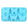 Butterfly Shape Silicone Baking Molds 6 Piece Set For DIY Mousses Ice Creams Chocolate Dessert Making Durable Kitchen Tool