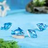 Cute And Playful Resin Shark Miniatures For Fairy Garden Or Aquarium Decorations