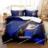 2023 Game Hearthstone Heroes Of Warcraft Bedding Set Cartoon Anime three-piece Set Teenager Bedroom Duvetcover Sets