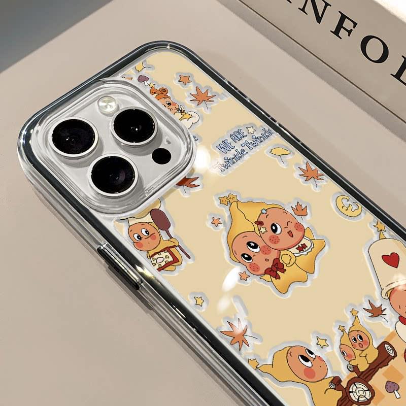 Cute Cartoon Character Phone Case for Apple 17/16 Pro Max/15/14 Pro Max/13 Pro - High-End, Hot Selling