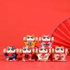 Creative Ceramic Lucky Cat Piggy Bank - Chinese Style Fortune Decor Gift