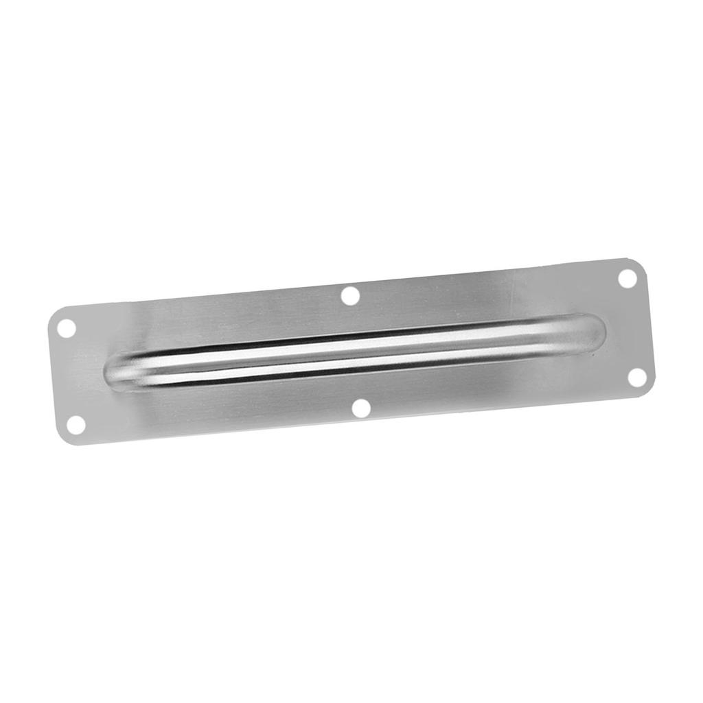 Stainless Steel Pull and Push Plate Door Access Door Pull Handle with Screws (Oval 280*65mm)