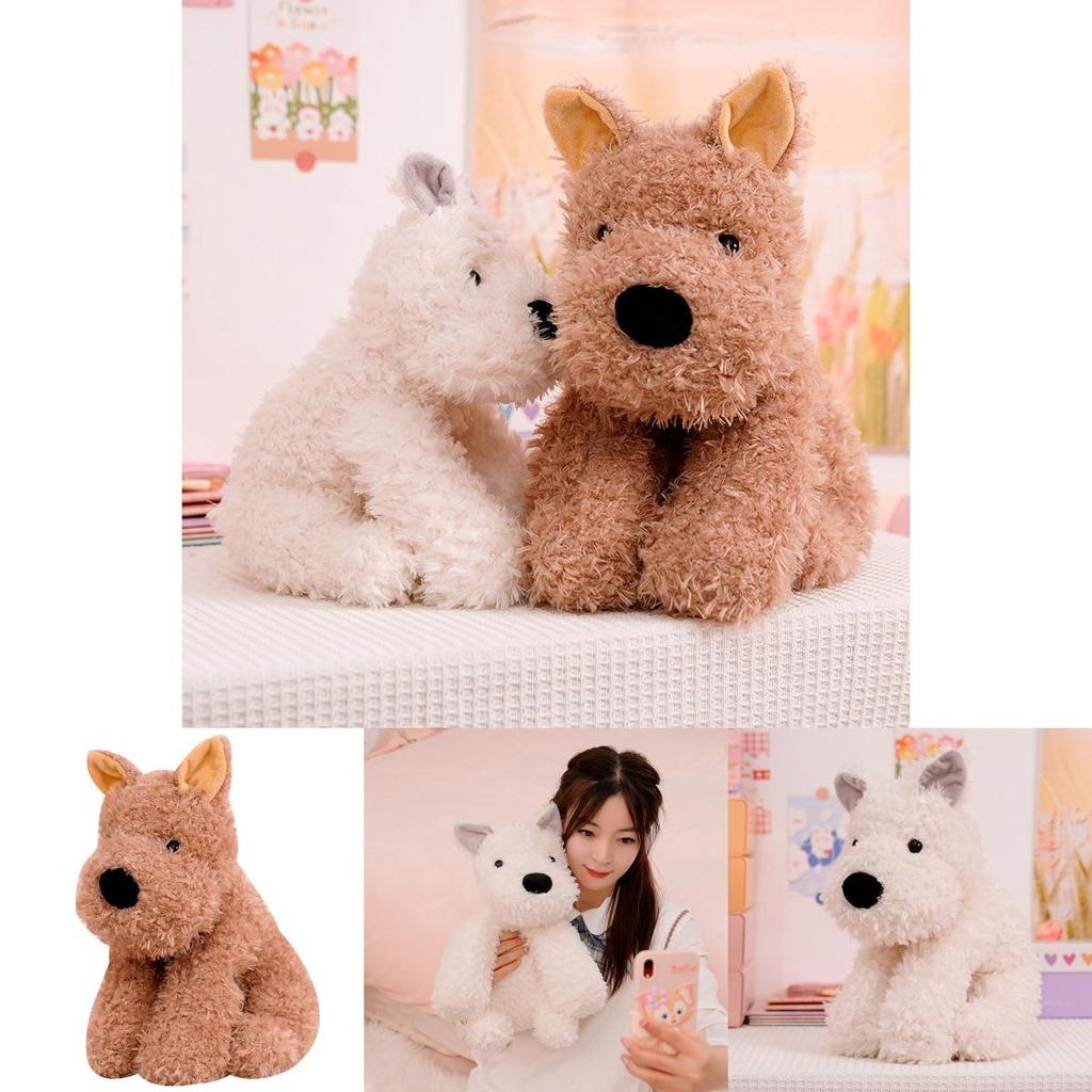 Livaktig West Highland White Terrier Plysj Hundeleke Kosedyr Barn Kjæledyr Gave