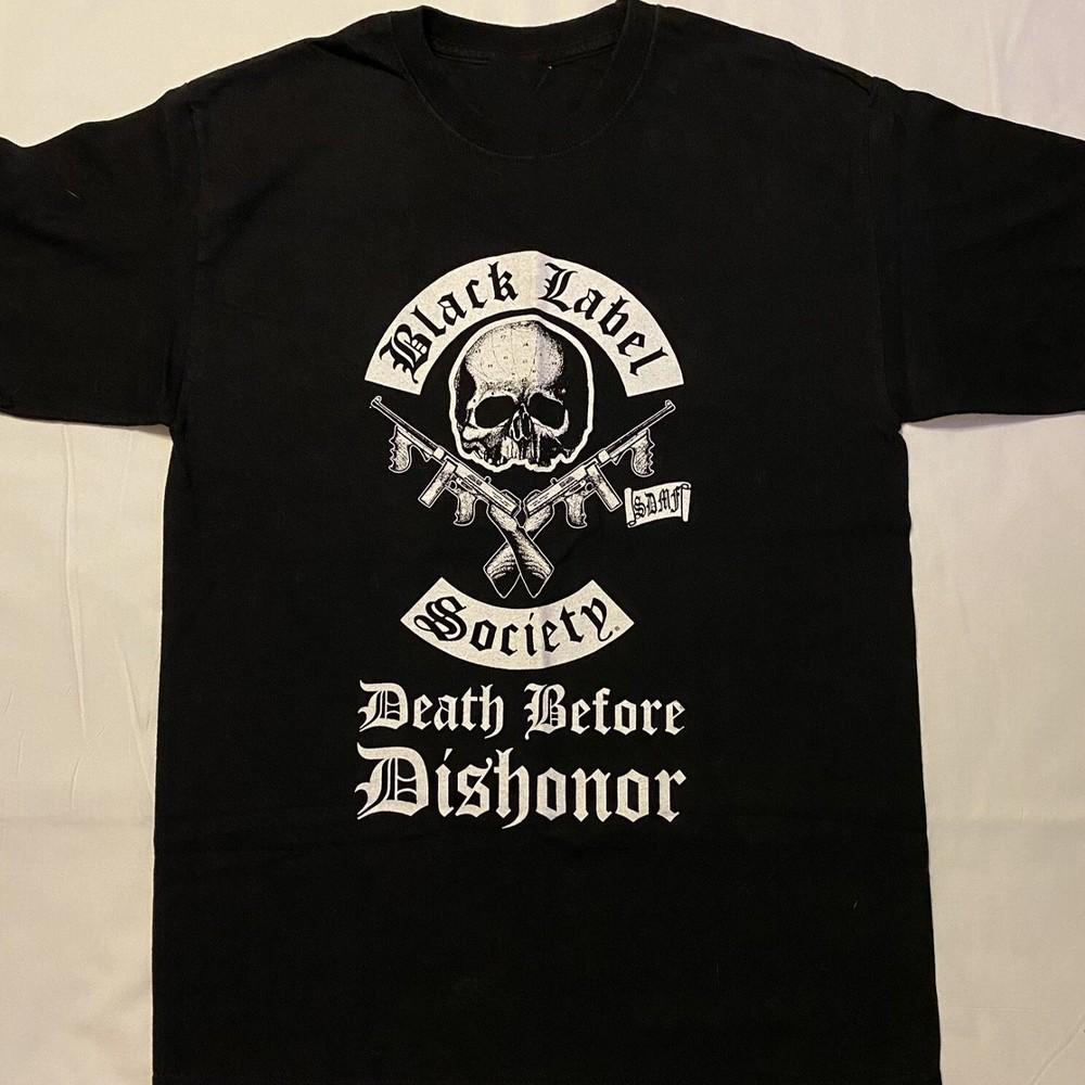 Retro Black Label Society Death.Before.Dishonor Tour Unisex All Size Shirt 21D48 S разноцветный