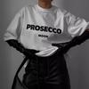 American Printed Cotton Short-Sleeved Women'S Trend Letter T-Shirt Summer Round Neck Pullover Half-Sleeved Women'S T-Shirt