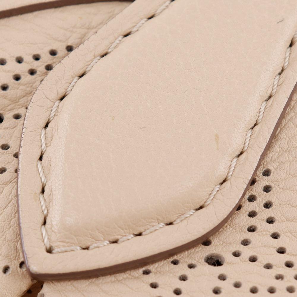 LOUIS VUITTON Shiels PM Handbag M93818 opal beige Monogram Mahina Women Used