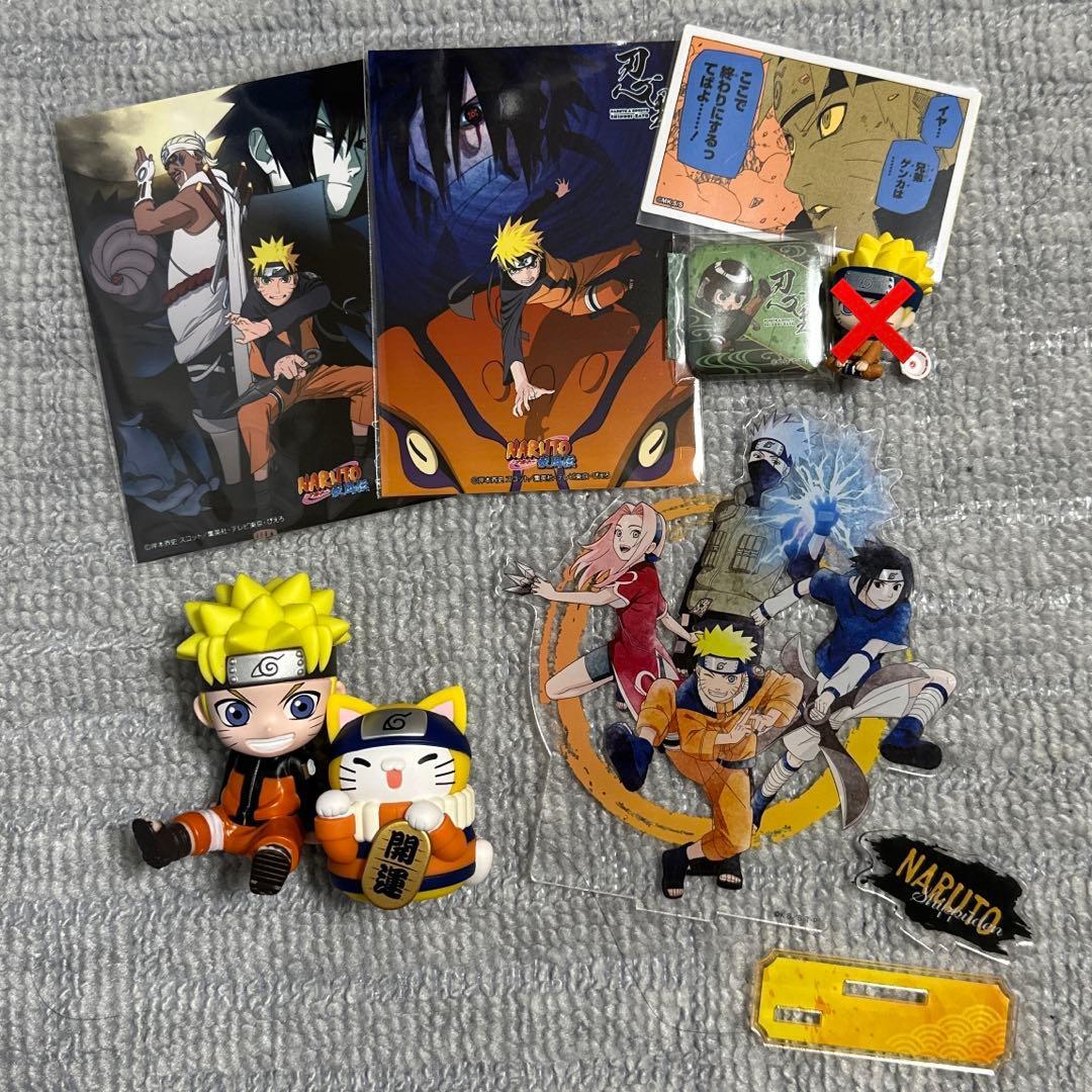 Used [NARUTO] Naruto set dattebayo! /Oshiri limited goods/mixture/bulk sale