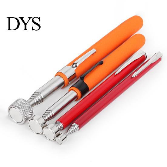 Magnetic Pickup Tool Pen Ergonomic Handle Strong Suction Reusable Convenient Wide Application Extendable Stick Stainless-Steel Telescoping Magnet Rod