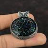 Black Ethiopian Opal Pendant Gemstone Pendant 925 Sterling Silver Pendant Vintage Jewelry Handmade Pendant Gift For Women Birthstone Pendant