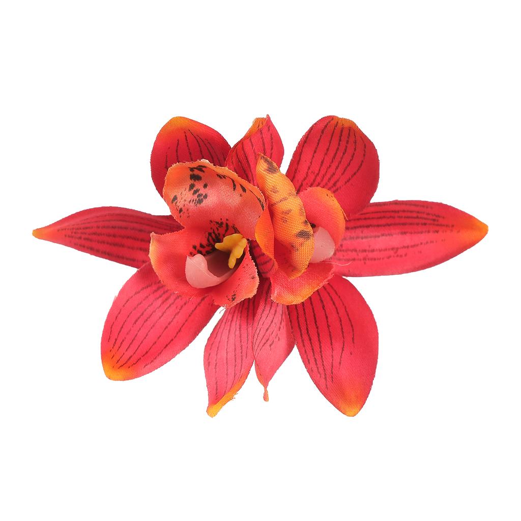 AWAYTR Bohemia Canna Blomster Små Hårklemmer Hawaii Brudeblomster Hårklemmer Hårnåler Spenne For Bryllup Hårtilbehør