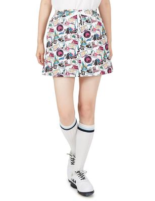 Saia Jack Bunny Stretch Taffeta Tamanho Tamanho Pequeno Feminina PE/PU, 263-2234850, 030, Branco,