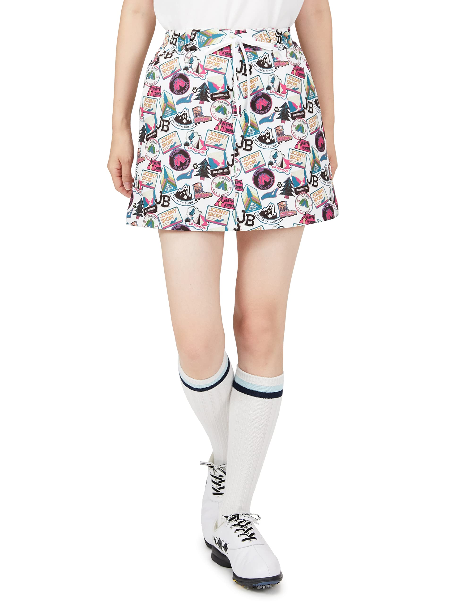 

Jack Bunny Stretch Taffeta Size Size Small Women s PE/PU Skirt, 263-2234850, 030, White,