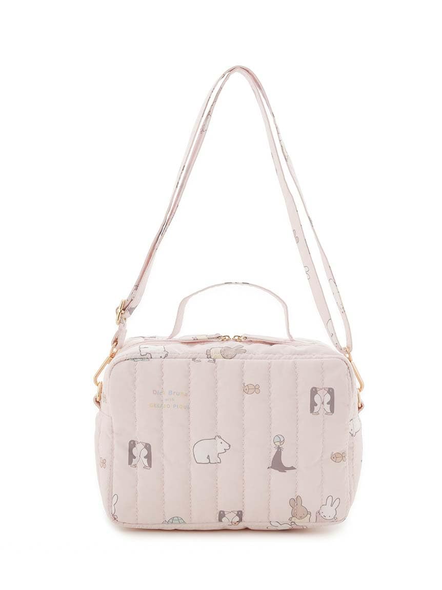 

Gelato Pique DickBruna Kids Quilted Print Shoulder Bag for Girls All-Over (PKGB254541) (PNK) розовый