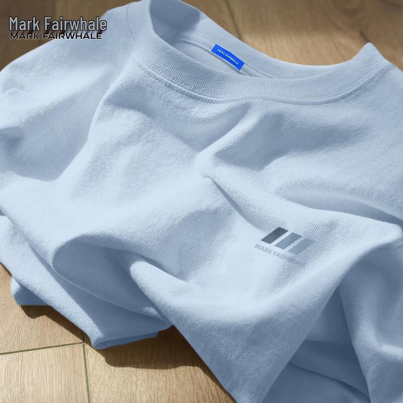 Mark Fairwhale Men's Basic Crew Neck Cotton T-Shirt