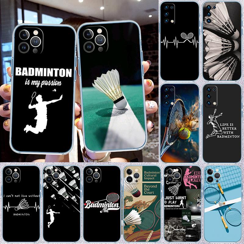 BH5 Badminton Sports Phone Case for LG K22 K30 K40 K40S K41 K42 K50 K50S K51 K51S K52 K61 K62 K71 K92 Q60 Q61 V40 V50 V60