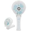 Shirotan Mist Handy Fan, Neck Hanging, 3-Way Fan [Relaxing Pattern] Mother Garden | Portable, Neck Hanging, Clip, Handheld, Rechargeable, USB, Handy F