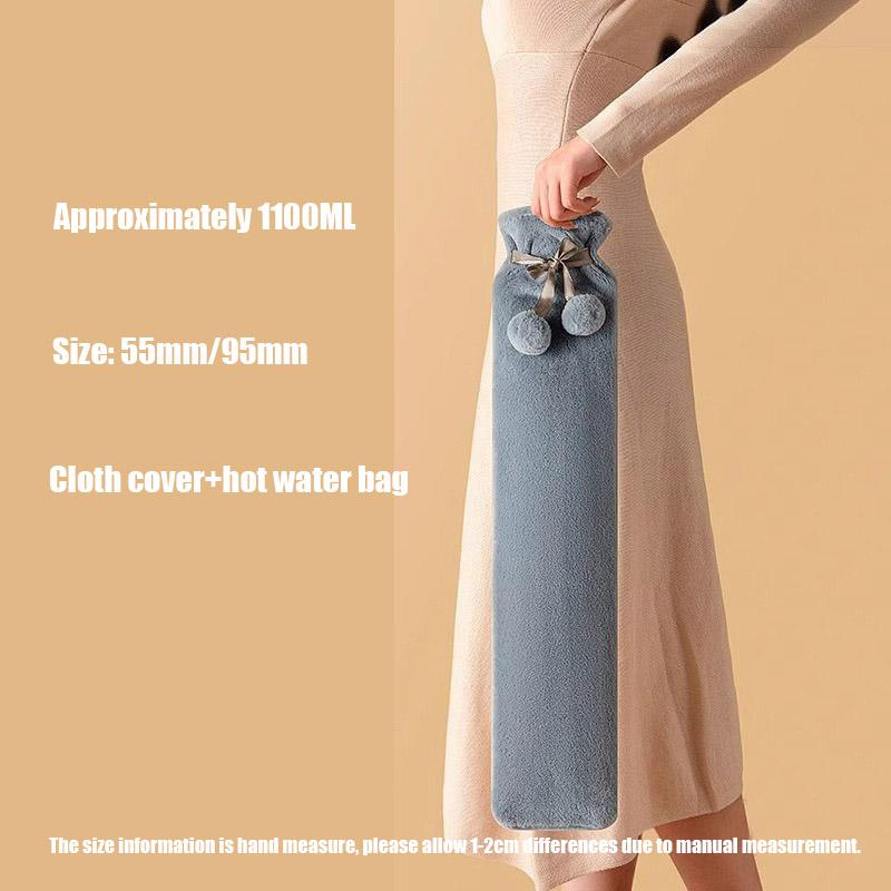 

Large Capacity Oversized Extra Long Hot Water Bottle-Thickened Leak-Proof Water-Filling Bed Heater,for Cold Nights & Bed Warming