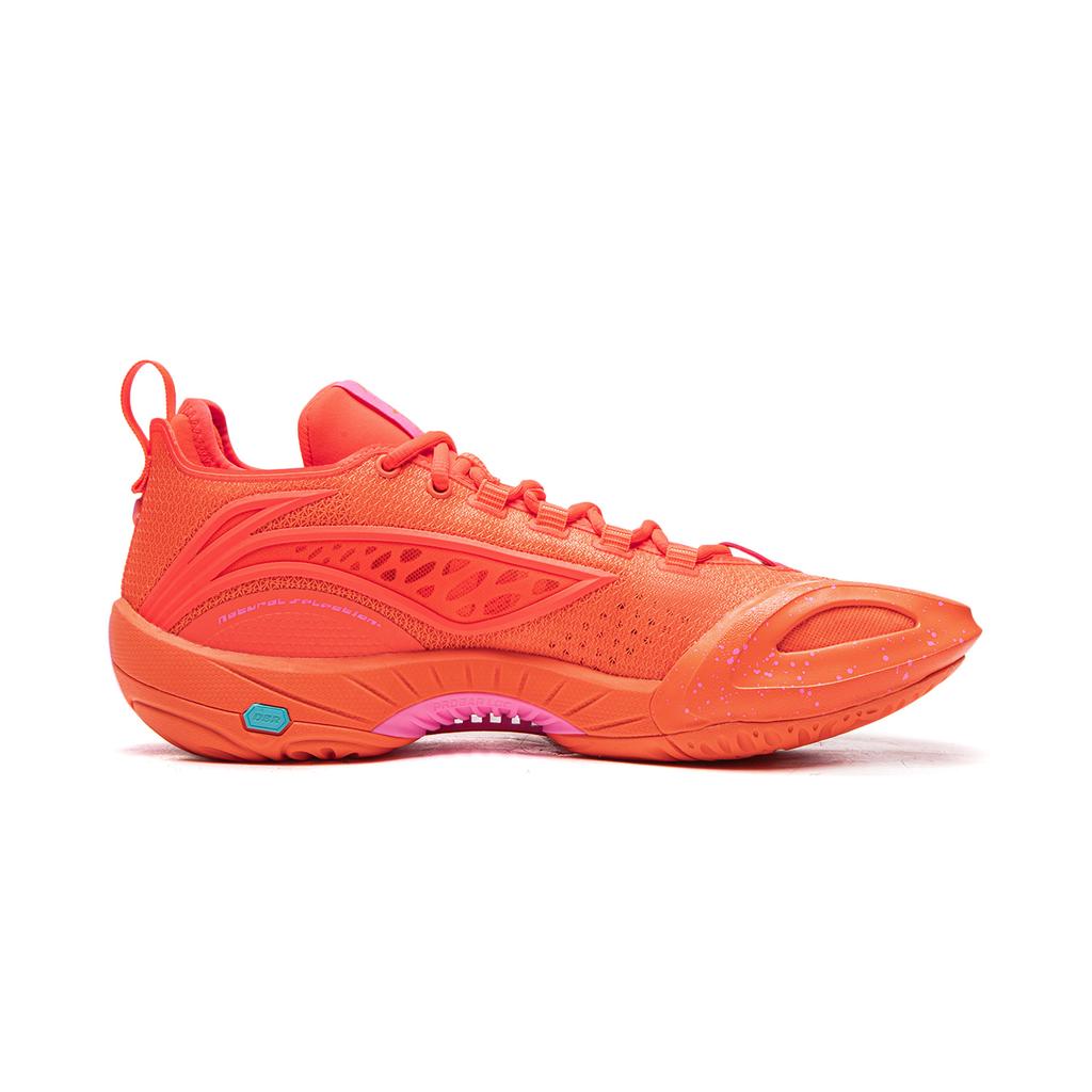 Li Ning BadFive Air 1 Super Low top Outdoor Basketball Shoes Men's Orange ABFW009-2