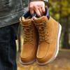 Fashion Classic Safety Boots  Casual Walking Comfortable Mens Work Boots Anti Smashing Anti Piercing Steel Toe Safety Shoes
