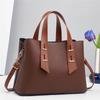 2026 New Large Capacity Fashion Versatile Women's Handbag Simple Texture Shoulder Crossbody Bag