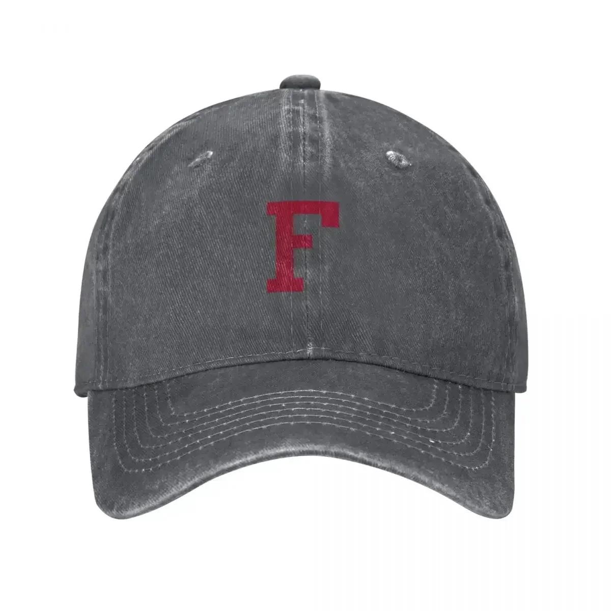Fordham F Baseball Cap Sailor Cap for Unisex Sun Hat Luxury Hat Baseball For Unisex Womens
