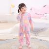 Kids Onesie Boys Girls Long Sleeve Flannel Pajamas Children Winter Cartoon Pyjama Baby Sleepwear Sleeping Bag
