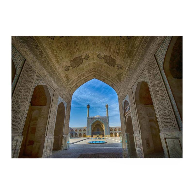 Retro Islamische Kalligraphie Allahu Akbar Kaaba Heiliger Ort Moschee Kunst Poster Leinwand Malerei Wand Druck Bilder Room Home Decor