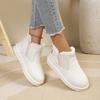 New Women's Shoes Fashion Snow Boots Large Size Comfortable and Wear-resistant Manufacturers Large Size Warm Shoes