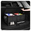 A28G-Big Capacity Car Storage Box Universal Car Trunk Organizer Cargo Storage Tool Auto Trunk Box