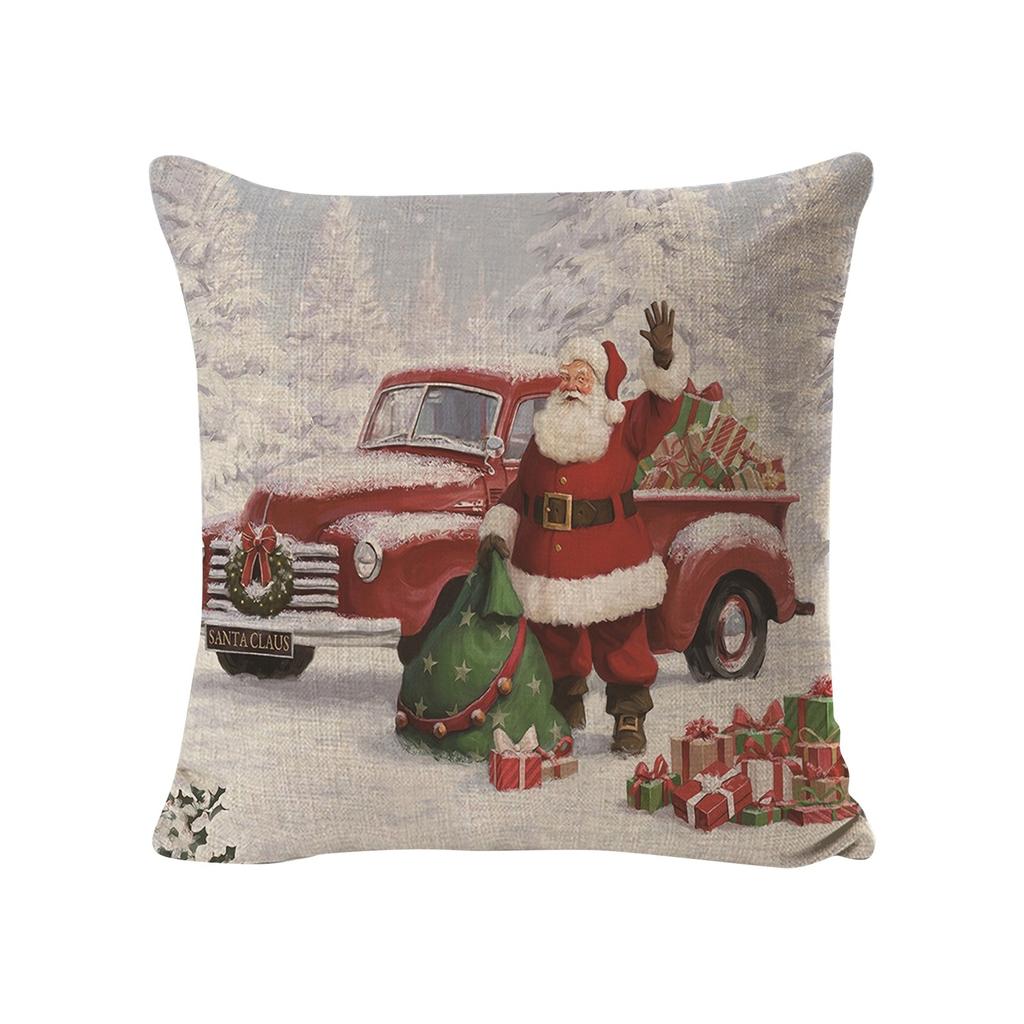 Weihnachtskissenbezug, Schneemann, Weihnachtskissenbezug, Kissenbezug, Weihnachtsdekoration