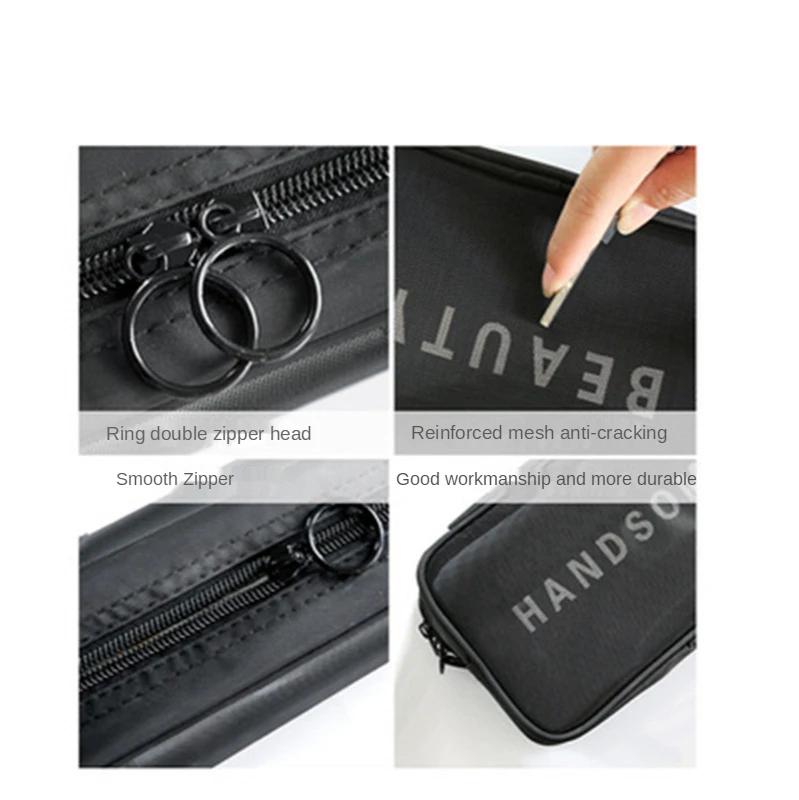 3Pcs Makeup Bags S M L  Model Multi-function Non-dirty Waterproof Storage Bag Women Men