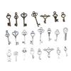 40pcs Cute Small Key Charms For Jewelry Making DIY Crafts Making Findings Handmade Tibetan Jewelry