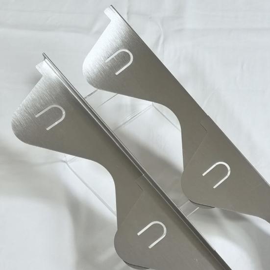 Yousheng 2Pcs Stove Gap Cover Stainless Steel Stove Gap Filler for Oven And Countertop Heat Resistant Kitchen Oven Counter Side Gap Filler Stovetop