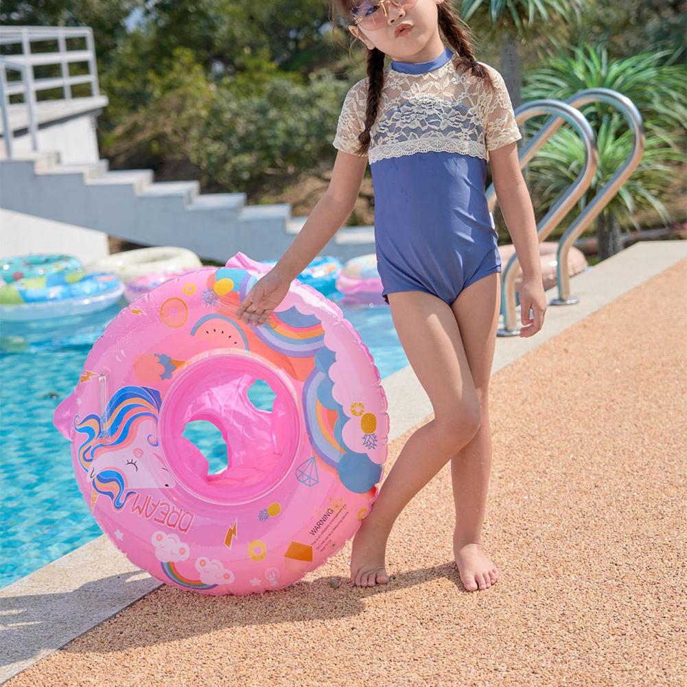 Inflatable Float Seats Easy Carrying Fashion Swim Rings For Summer Pool Party