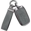 YO&YOYE Compatible With Honda Key Fob Cover With Keychain Leather Key Case Protector For  Honda Accord Civic CRV Pilot Odyssey 11Th Gen Smart Key