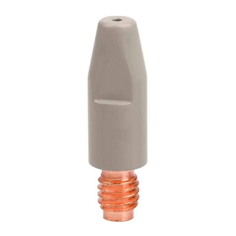 AD23-10PCS 24KD Welding Contact Tips Coating Protect M6 Gas Nozzle Tip 0.8Mm MIG Welding Torche Welding