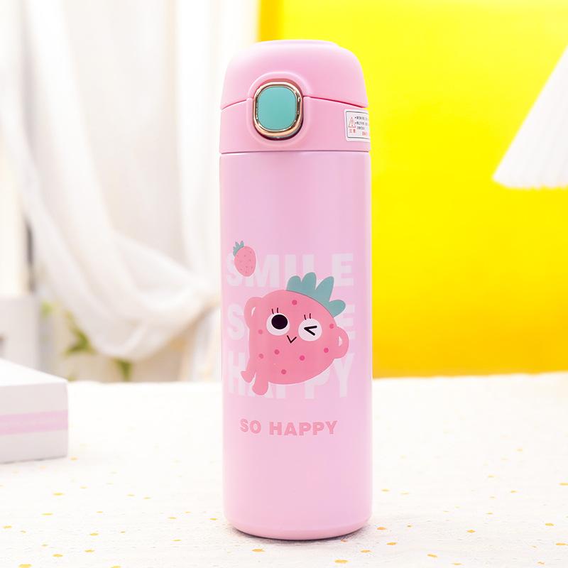

Милый мультяшный термос для детей, термокружка из нержавеющей стали, термос, дорожная термокружка, детская термобутылка для воды 420ml