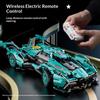 V12 Racing Car Build Car Sports Car Boy Toy Building Block Mechanical Group Remote Control Version Mechanical Linkage