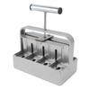 Soil Blocker with Comfortable Handle Manual 8 Cell Soil Block Maker for Outdoor Plants Gardening