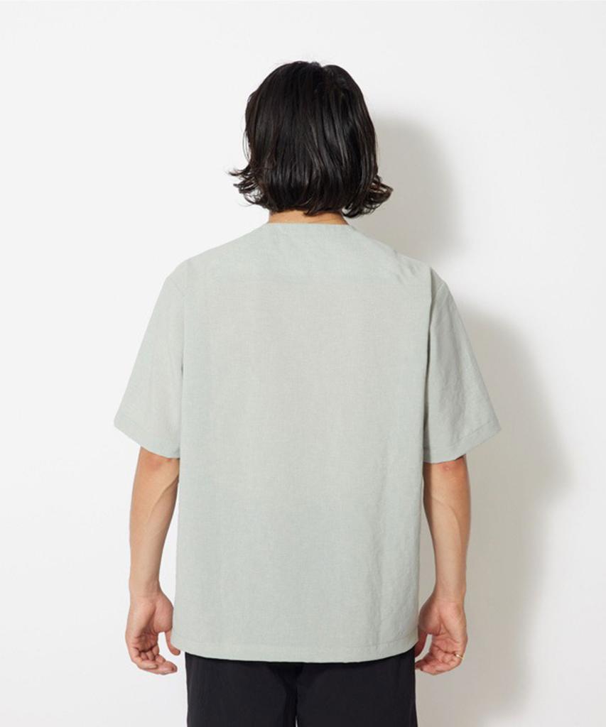 SNOWPEAK Pe Light Poplin Pullover - Light Grey / Ts-23Su010Lgy