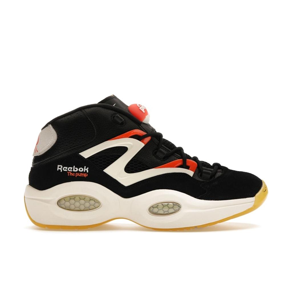 Reebok Otázka Pump Pump Omni Lite Unisex Tenisky Černá Core-Black Klasická-Bílá H06496