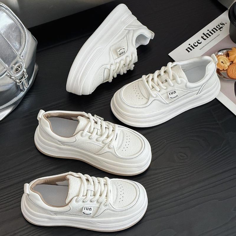 Autumn flat-bottomed color matching versatile casual sports jogging women's shoes