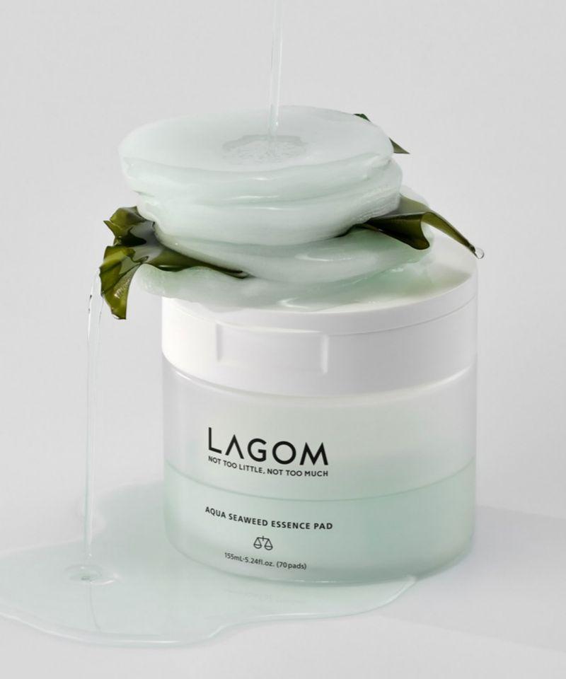 [Moisture Soothing Pack Pads] Lagom Aqua Seaweed Pads 70 Sheets