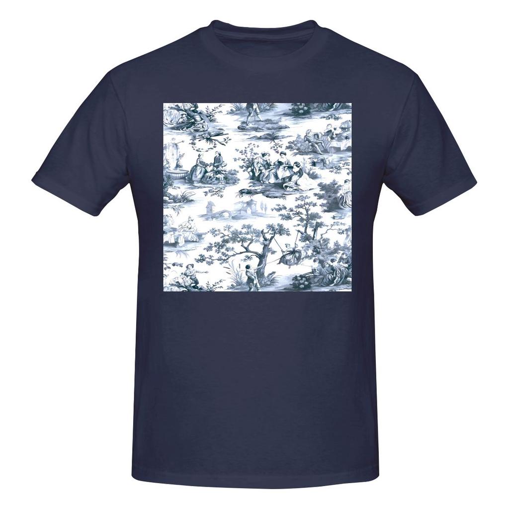 Funny Toile De Jouy Number Unisexs Printed Tshirt Unisex T Shirtunisex
